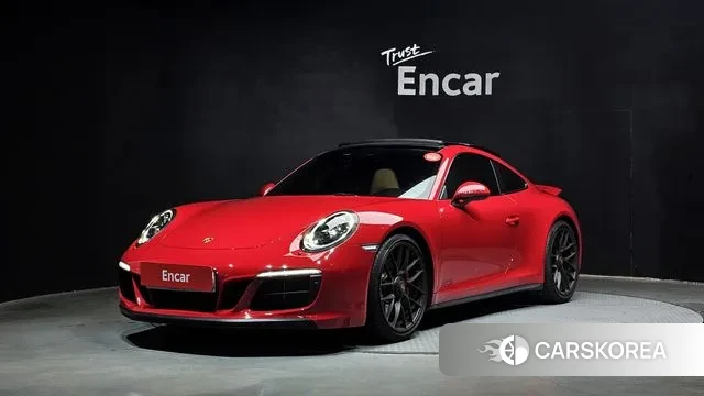 Porsche 911 2019 Красный из Кореи