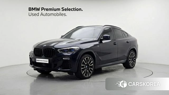 BMW X6 (G06) 2025 Черный из Кореи