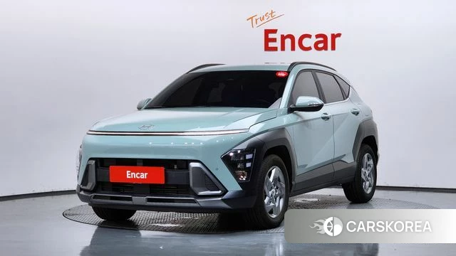 Hyundai Kona (SX2) 2023 Зеленый из Кореи
