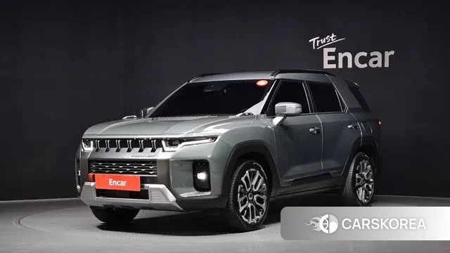 Ssangyong Torres 2022 Зеленый из Кореи