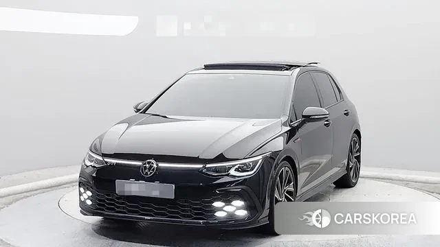 Volkswagen Golf 8th Generation 2023 Черный из Кореи