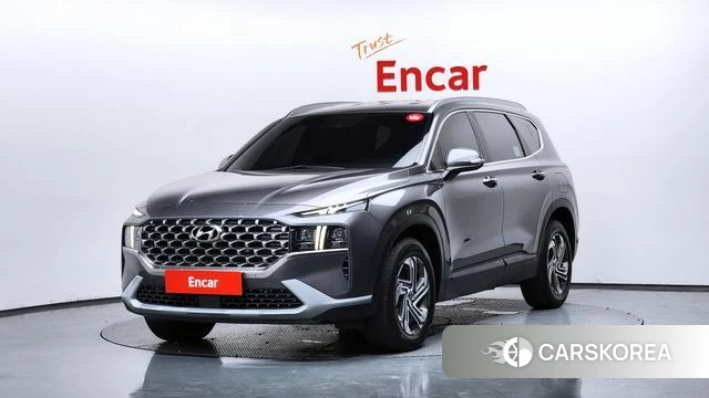 Hyundai The New Santa Fe 2022 Серый из Кореи
