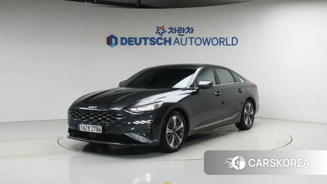 Kia K8 Hybrid 2021 Серый из Кореи