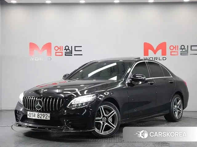 Mercedes-Benz C-Class W205 2019 Черный из Кореи