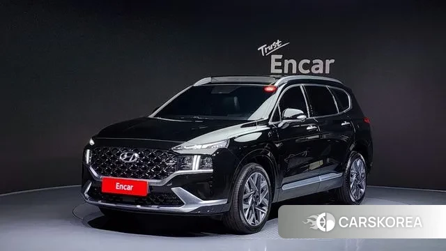 Hyundai The New Santa Fe 2020 Черный из Кореи