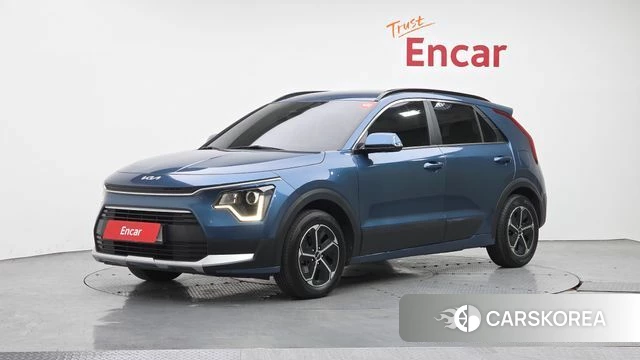 Kia Di Ol Nu Niro 2022 Синий из Кореи