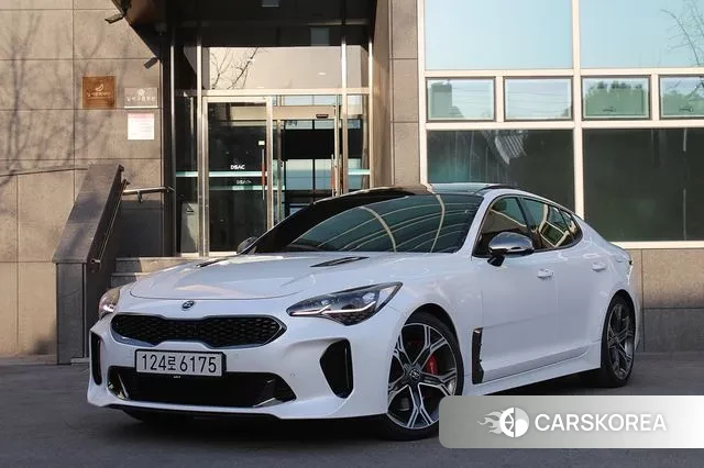 Kia Stinger 2020 Белый из Кореи