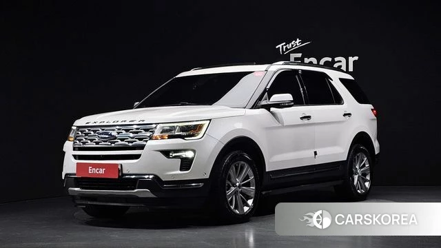 Ford Explorer 2019 Белый из Кореи