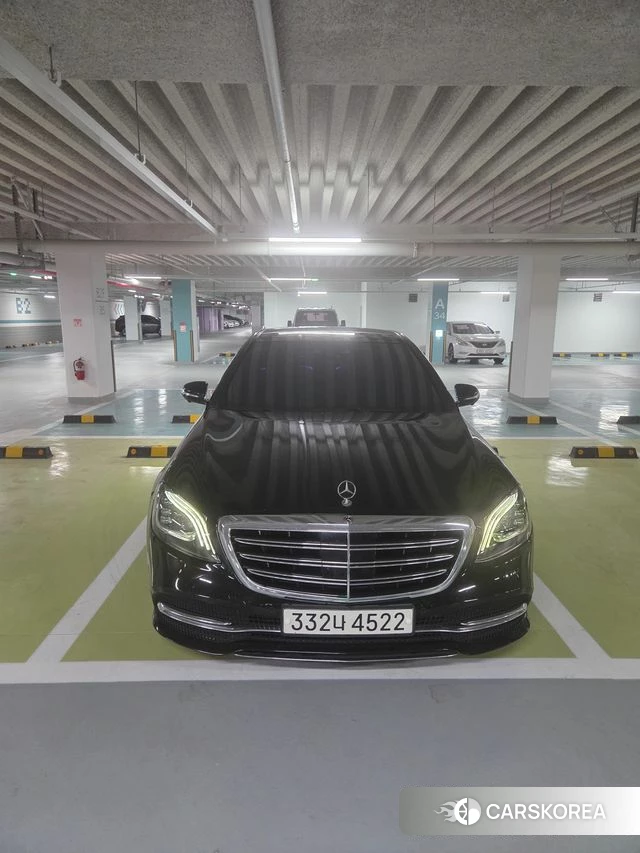 Mercedes-Benz S-Class W222 2019 Черный из Кореи