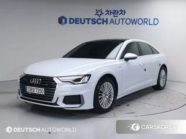 Audi A6 (C8) 2020 Белый из Кореи