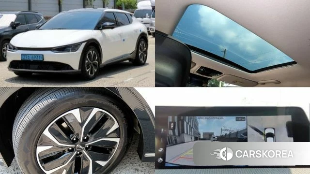 Kia EV6 2022 Белый из Кореи