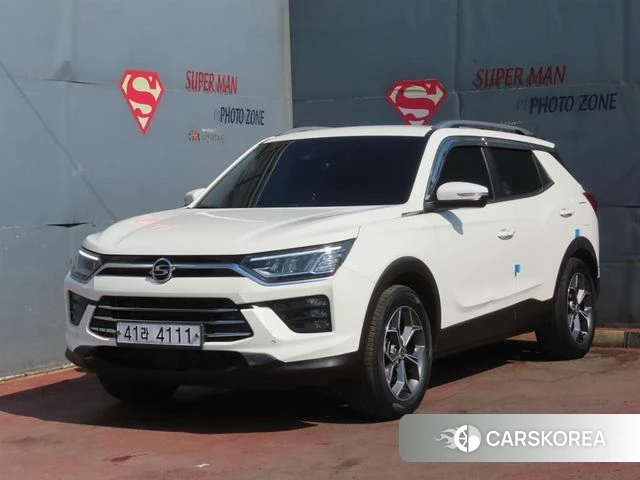 Ssangyong Beautiful Korando 2019 Белый из Кореи
