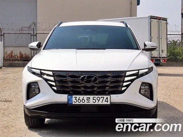 Hyundai Tucson (NX4) 2021 Белый из Кореи