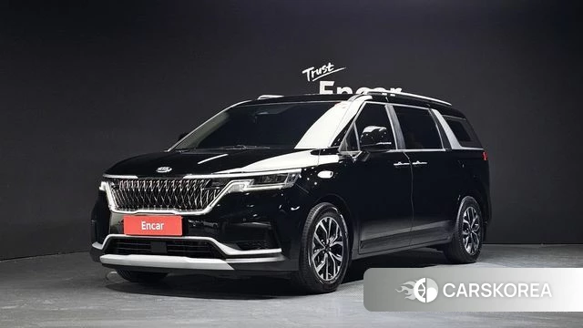 Kia Carnival 4th generation 2021 Черный из Кореи