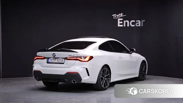 BMW 4 Series (G22) 2023 Белый из Кореи