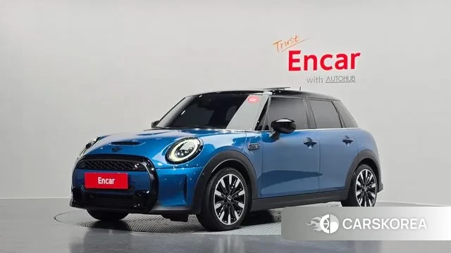 Mini Cooper S 2022 Синий из Кореи