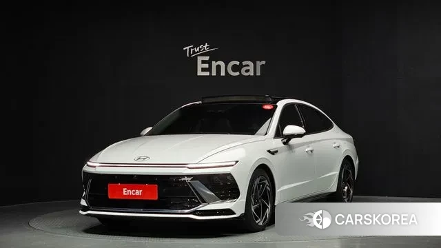 Hyundai Sonata D Edge Hybrid (DN8) 2025 Белый из Кореи