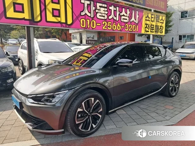 Kia EV6 2021 Серый из Кореи