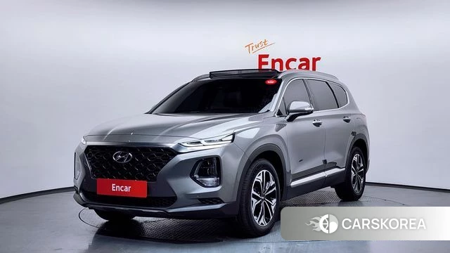 Hyundai Santa Fe TM 2018 Серый из Кореи