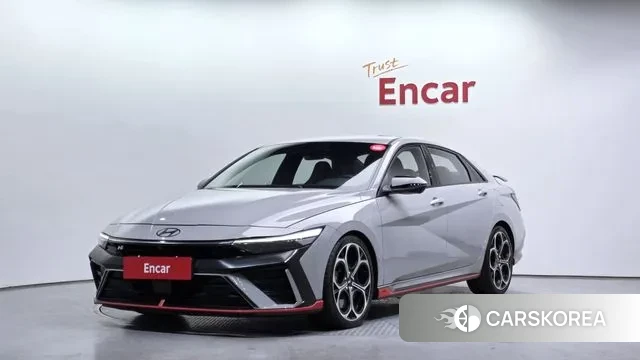 Hyundai The New Avante (CN7) 2025 Серебристо-серый из Кореи