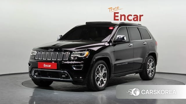 Jeep Grand Cherokee 2021 Черный из Кореи