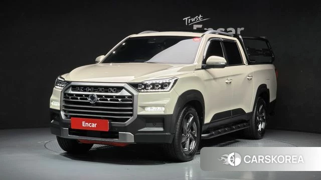 Ssangyong The New Rexton Sports Cannes 2023 Жемчужный цвет из Кореи