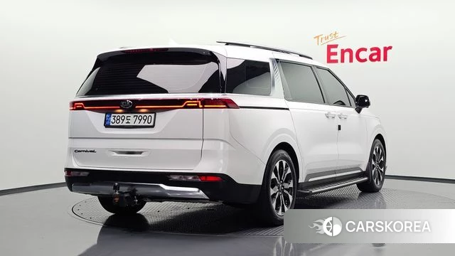 Kia Carnival 4th generation 2020 Белый из Кореи