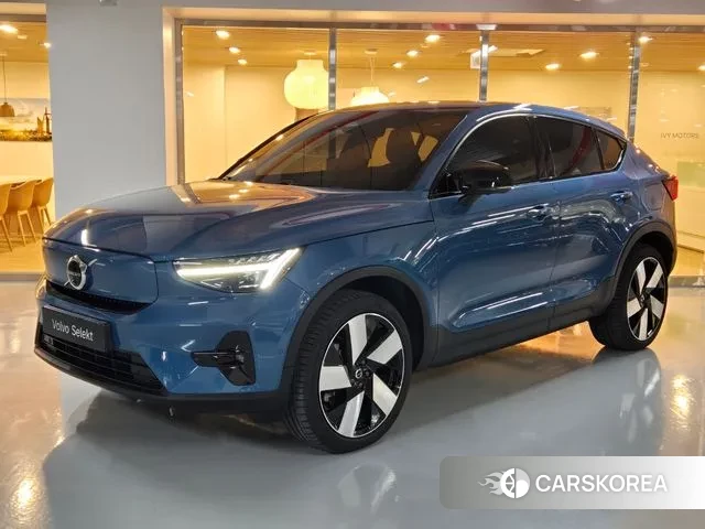 Volvo C40 Richards 2024 Синий из Кореи