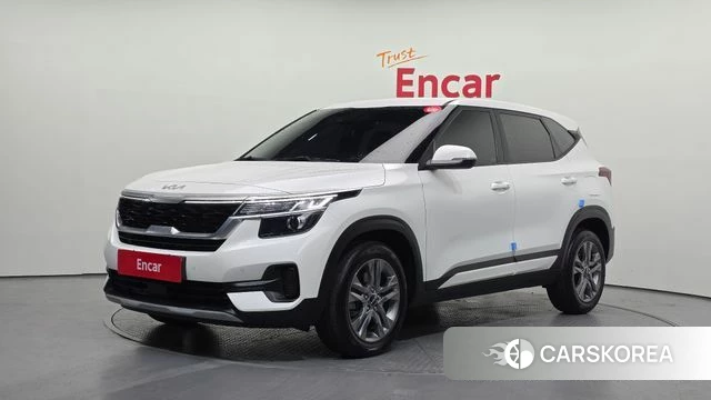 Kia Seltos 2021 Белый из Кореи