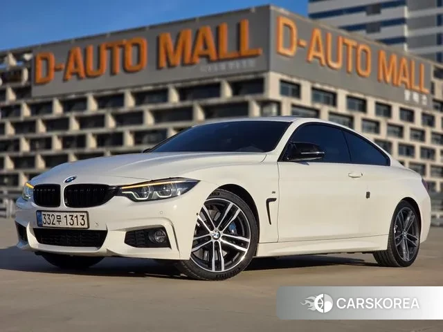 BMW 4 Series (F32) 2018 Белый из Кореи