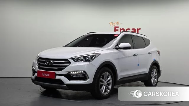 Hyundai Santa Fe The Prime 2018 Белый из Кореи