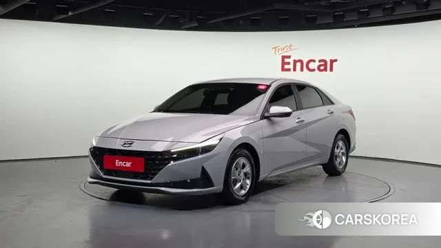 Hyundai Avante (CN7) 2022 Серебристо-серый из Кореи