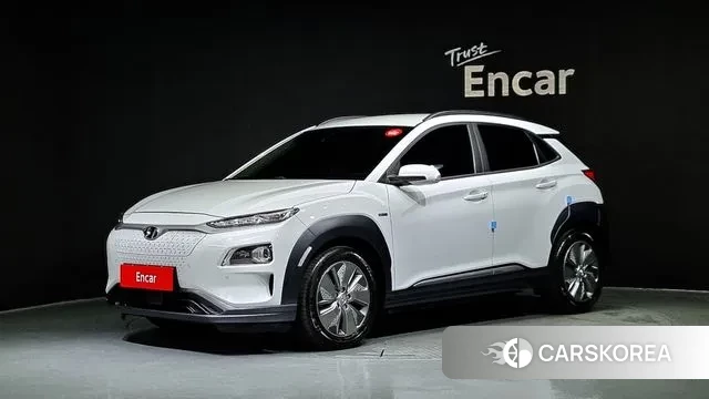 Hyundai Kona Electric 2020 Белый из Кореи