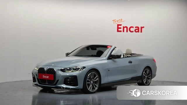 BMW 4 Series (G22) 2023 Светло-серебряный цвет из Кореи
