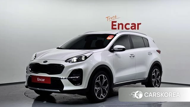 Kia Sportage The Bold 2021 Белый из Кореи