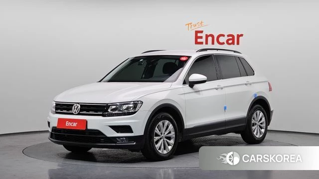 Volkswagen Tiguan second Generation 2018 Белый из Кореи