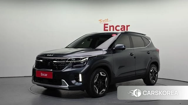 Kia The New Seltos 2023 Серый из Кореи