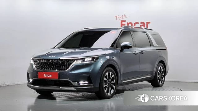 Kia Carnival 4th generation 2022 Синий из Кореи