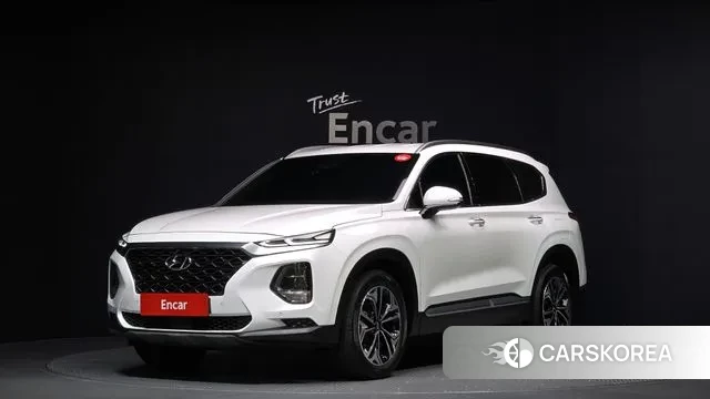 Hyundai Santa Fe TM 2019 Белый из Кореи