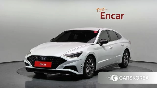 Hyundai Sonata (DN8) 2020 Белый из Кореи
