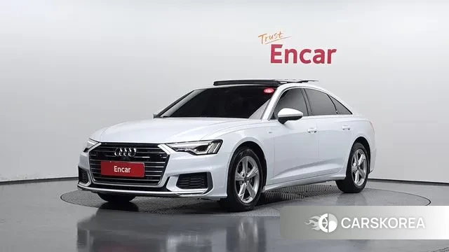 Audi A6 (C8) 2020 Белый из Кореи