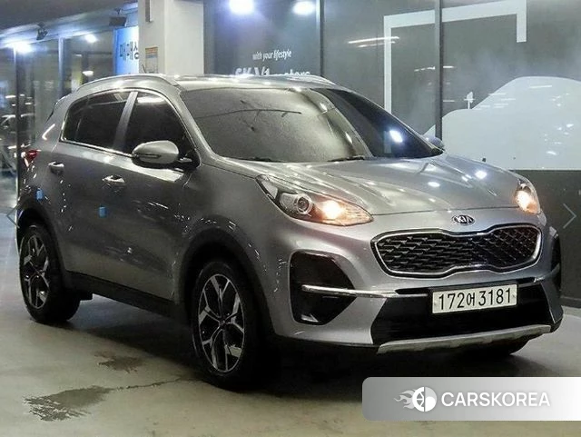 Kia Sportage The Bold 2018 Серебристо-серый из Кореи