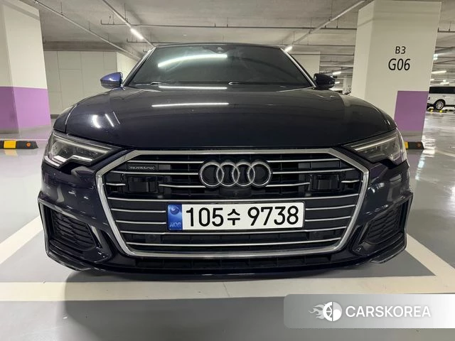 Audi A6 (C8) 2020 Синий из Кореи