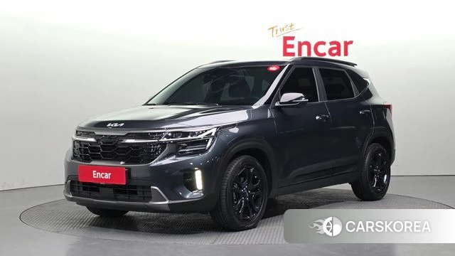 Kia The New Seltos 2023 Серый из Кореи