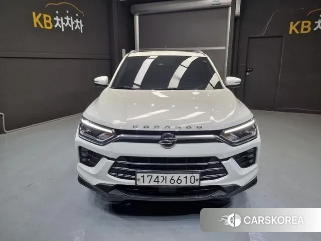 Ssangyong Beautiful Korando 2020 Белый из Кореи