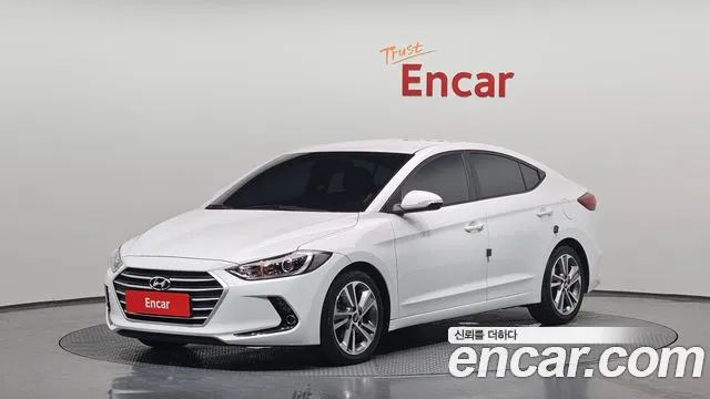 Hyundai Avante AD 2018 Белый из Кореи