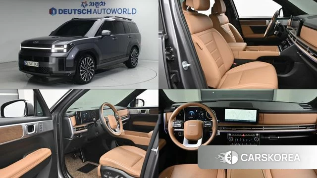 Hyundai Santa Fe (MX5) 2024 Серый из Кореи