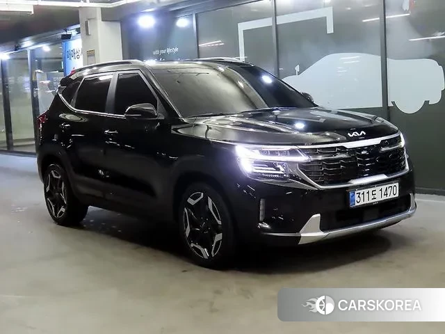 Kia The New Seltos 2022 Черный из Кореи