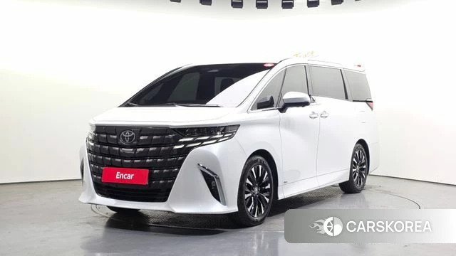 Toyota Alphard 4th Generation 2023 Белый из Кореи