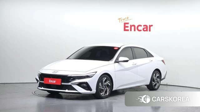 Hyundai The New Avante (CN7) 2024 Белый из Кореи